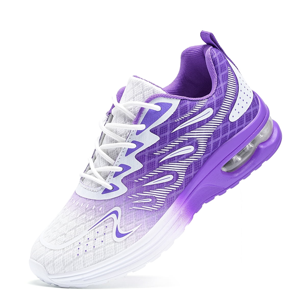 CZV Women's Shock Absorption Running Shoes, Breathable Mesh Lightweight Athletic Sneakers for College, Commute, Walking, Gym, Casual