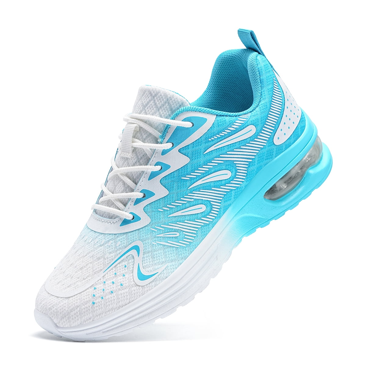 CZV Women's Shock Absorption Running Shoes, Breathable Mesh Lightweight Athletic Sneakers for College, Commute, Walking, Gym, Casual